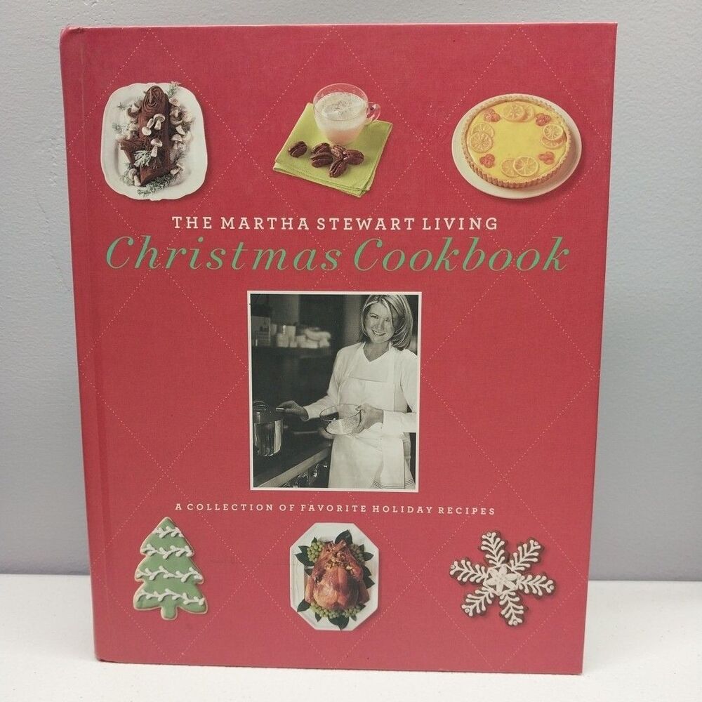 Martha Stewart Living Christmas Cookbook 2003 First Edition Hardcover